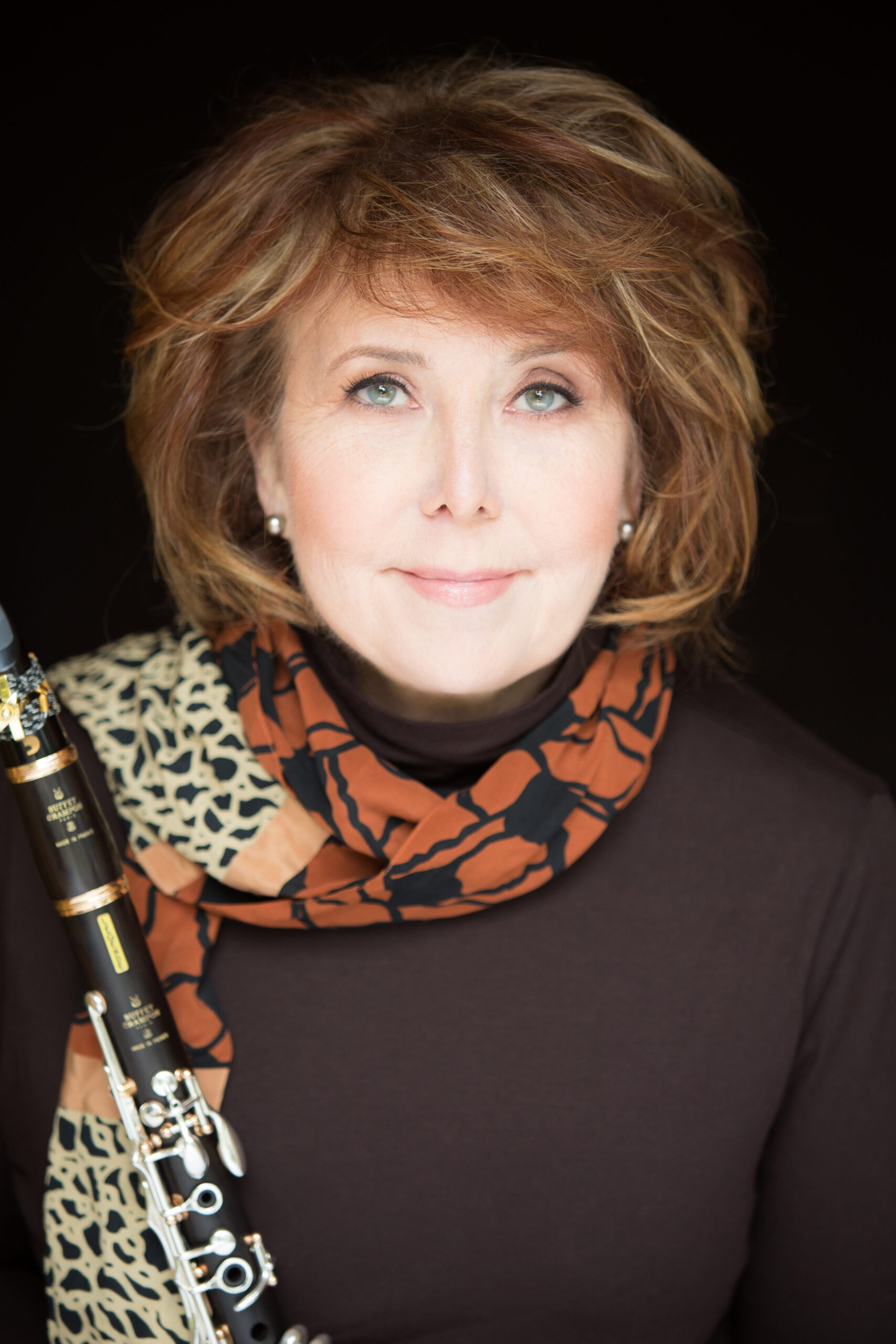 woman with clarinet